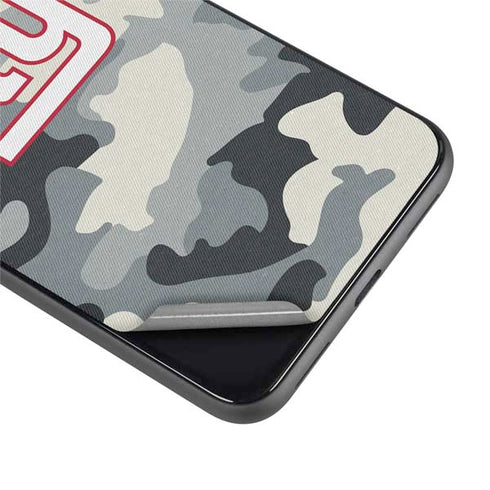 NFL New York Giants Camo Google Pixel 4 XL Skin